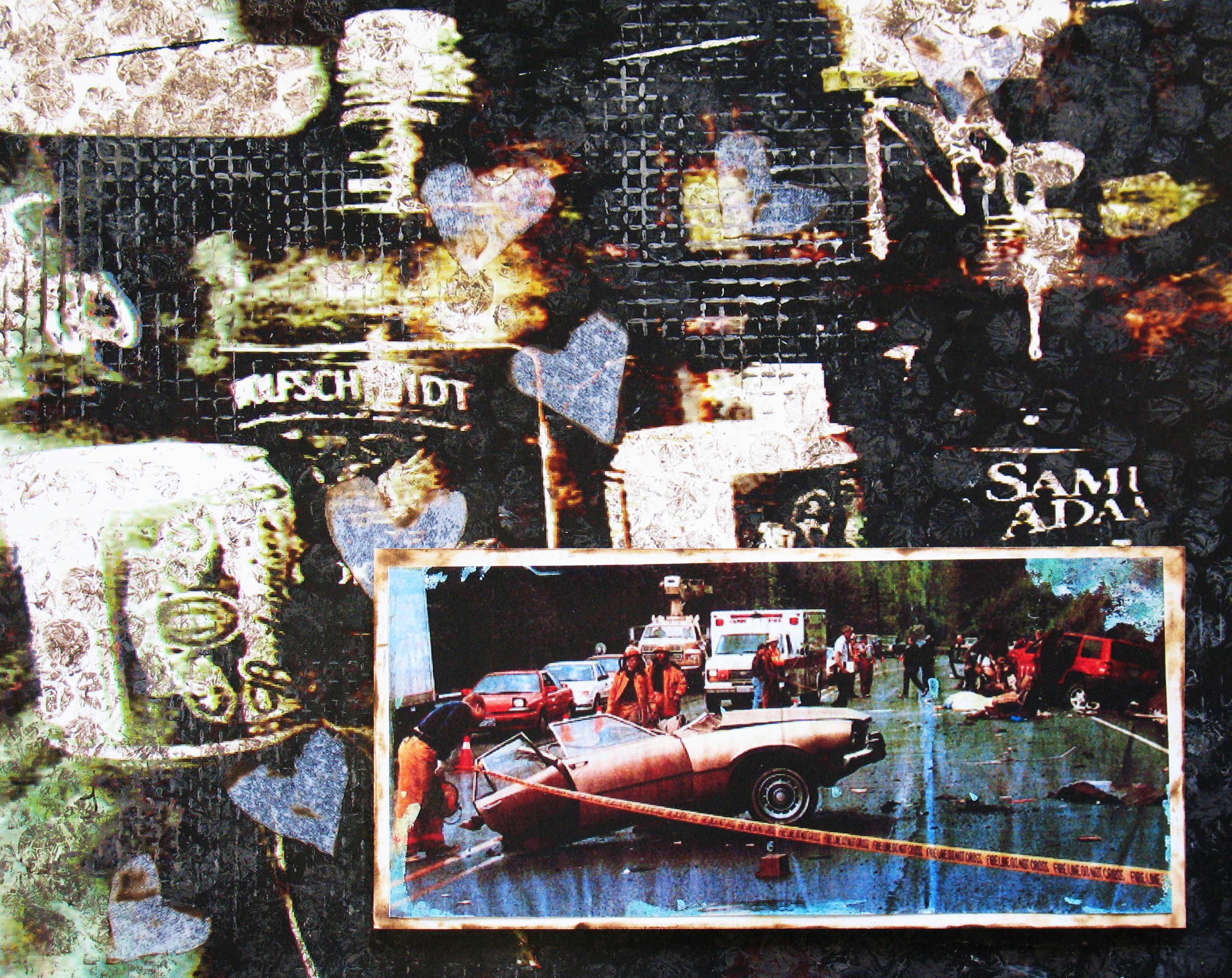 Drunk Driving. Collage